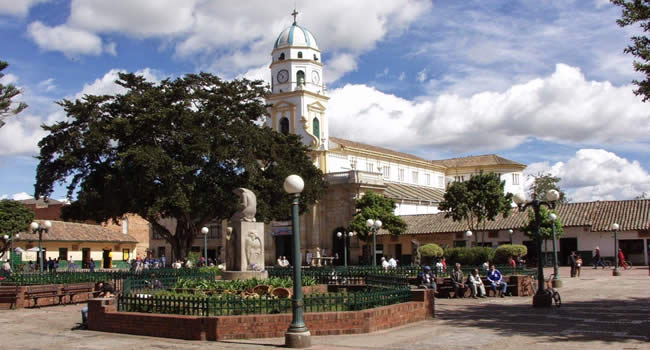 Parque principal de Chia